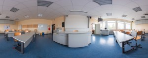 Panorama des Biologieraumes N24
