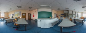 Panorama des Chemieraumes